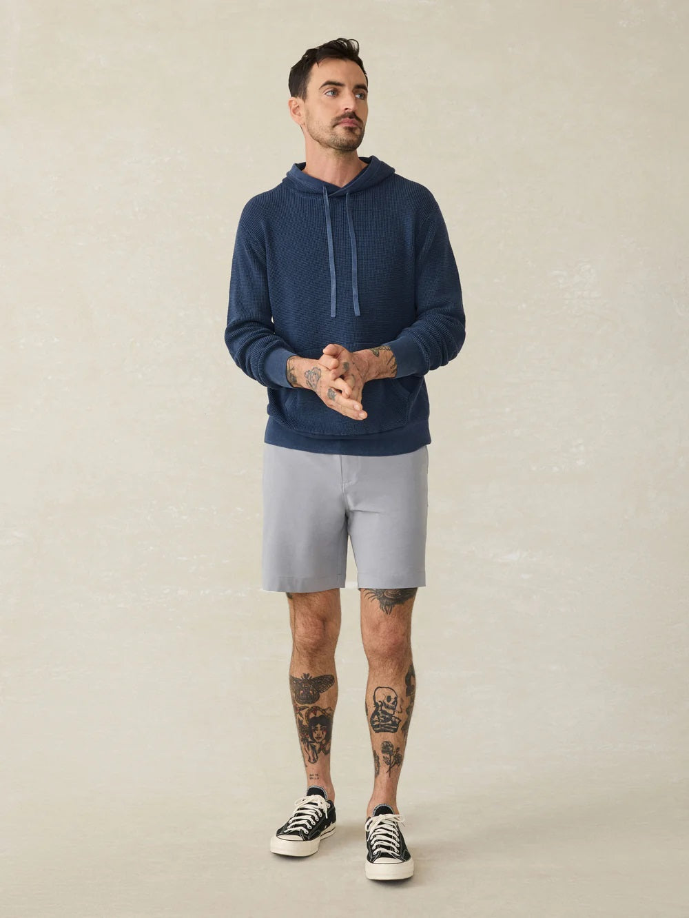 All Day Short 7in- Ice Grey